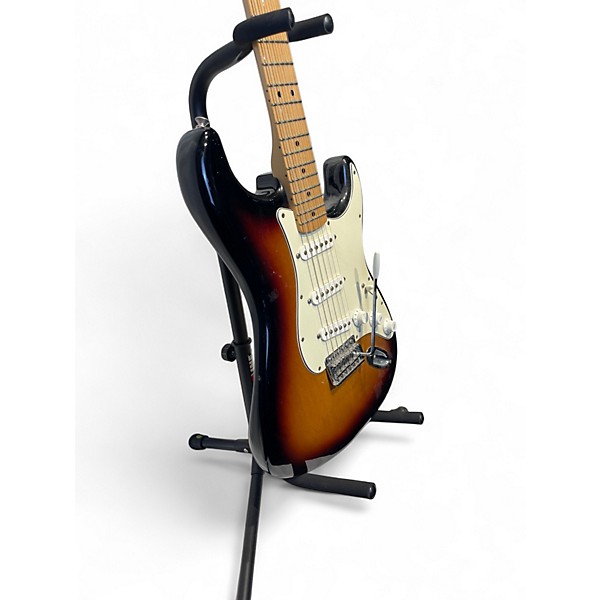 Used 2010s Fender Standard Stratocaster 2 Color Sunburst Solid Body Electric Guitar