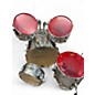 Used 2020 Pearl 5 Piece VISION Metallic Silver Drum Kit
