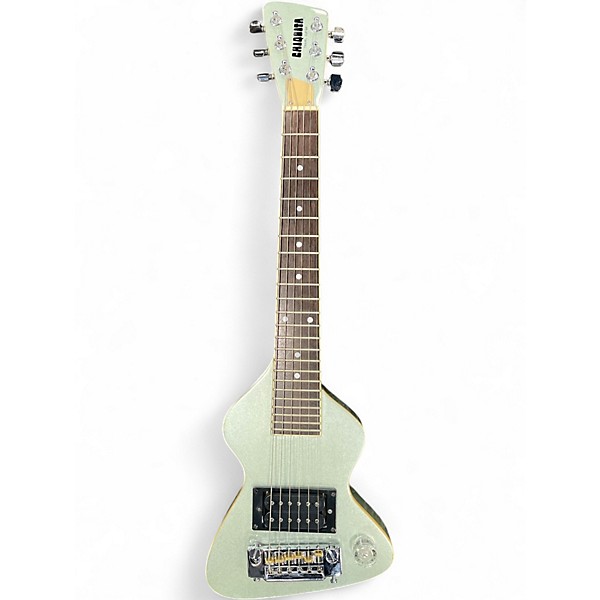 Used Erlewine CHIQUITA TRAVEL GUITAR COOL BLUE Solid Body Electric Guitar