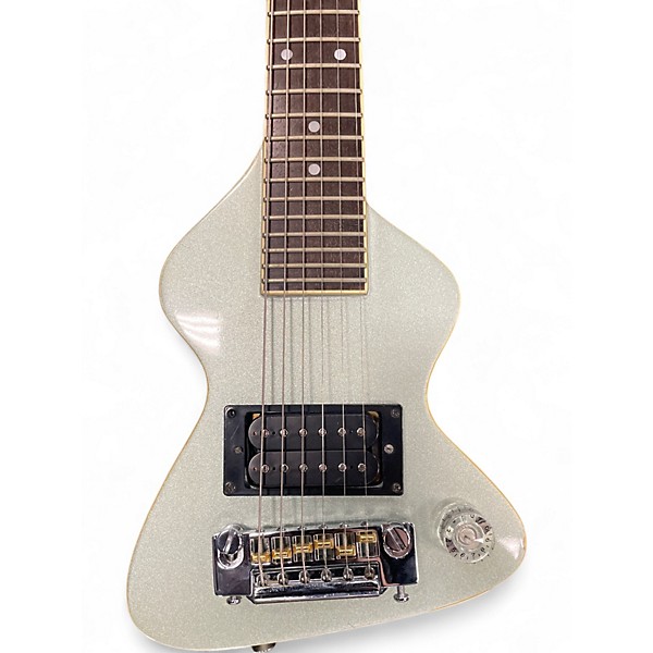 Used Erlewine CHIQUITA TRAVEL GUITAR COOL BLUE Solid Body Electric Guitar