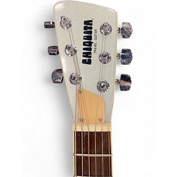 Used Erlewine CHIQUITA TRAVEL GUITAR COOL BLUE Solid Body Electric Guitar