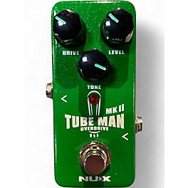 Used NUX TUBE MAN OVERDRIVE Effect Pedal