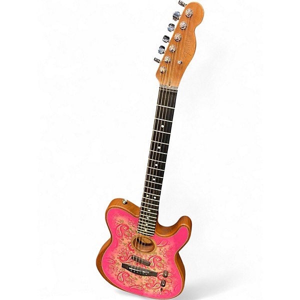 ギター Fender USA Acoustasonic Pink Paisley ギター Fender USA Acoustasonic Pink Paisley Fender American