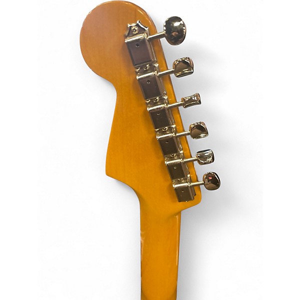 Used Fender Eric Johnson Stratocaster AQUA FIREMIST Solid Body Electric Guitar