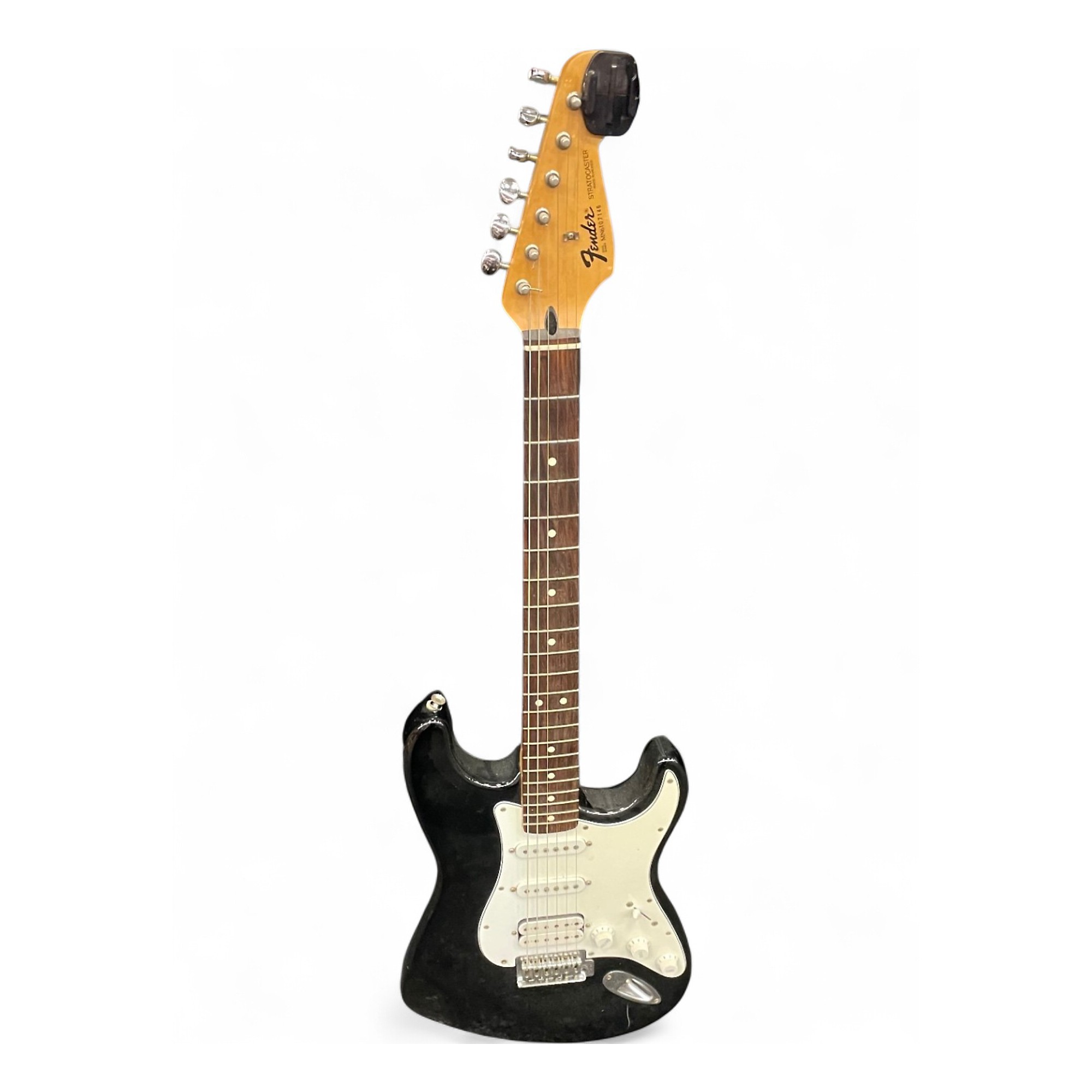 ギター Fender mexico STRATOCASTER Used Fender MEXICAN STRATOCASTER Black Solid Body Electric