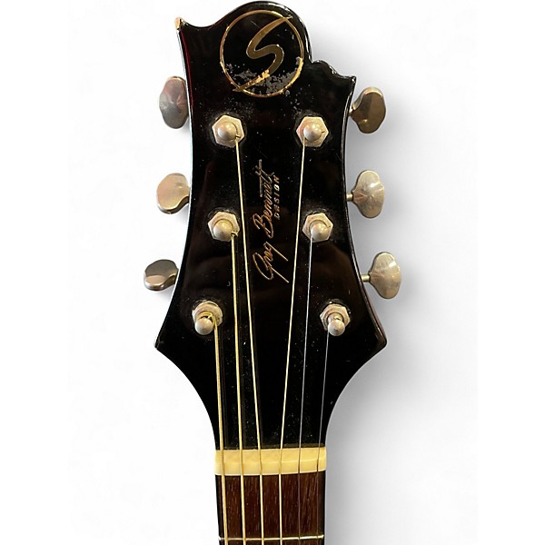 Used Greg Bennett Design by Samick OM3 Brown Acoustic Guitar