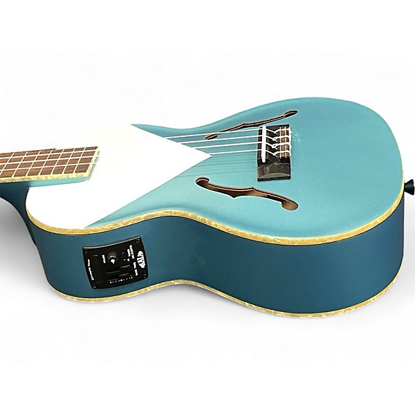 Used Kala Archtop Tenor Lake Shore Blue Ukulele