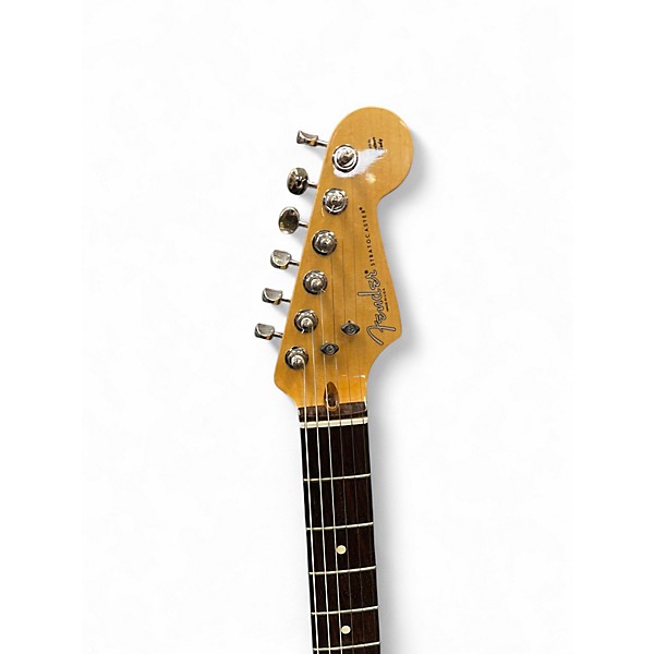 Used Fender American Standard Stratocaster HSS champagne Solid Body Electric Guitar