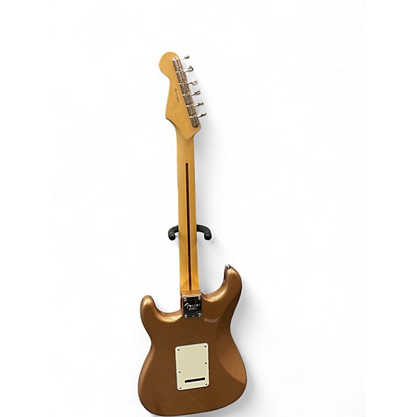 Used Fender American Standard Stratocaster HSS champagne Solid Body Electric Guitar