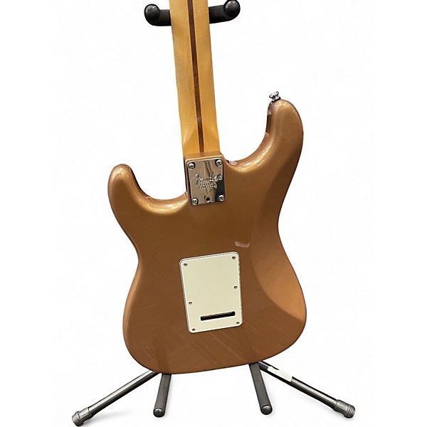 Used Fender American Standard Stratocaster HSS champagne Solid Body Electric Guitar