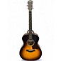 Used Taylor 214E SB DLX Sunburst Acoustic Electric Guitar thumbnail