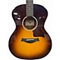 Used Taylor 214E SB DLX Sunburst Acoustic Electric Guitar