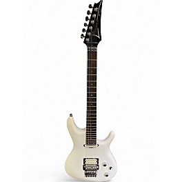 Used Ibanez JS2400 Joe Satriani Signature White Solid Body Electric Guitar