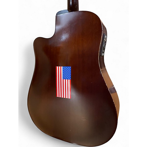Used Guild DC-IE NT Vintage Natural Acoustic Electric Guitar