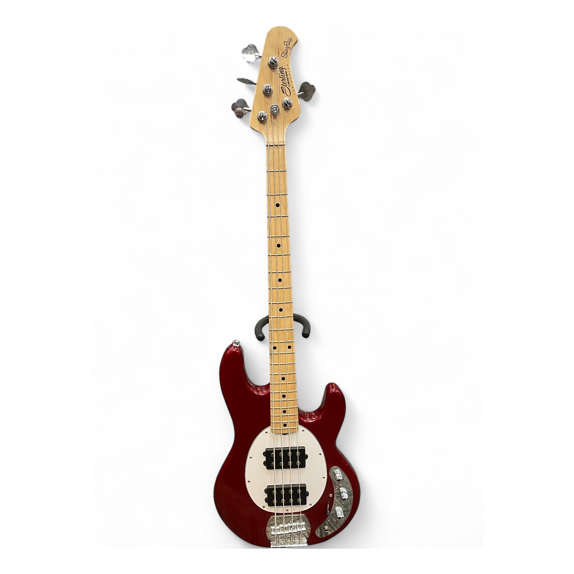 Used Sterling by Music Man RAY4HH Candy Apple Red Electric