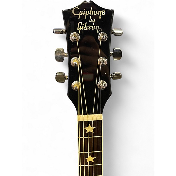 Used Epiphone SQ 180 Black Acoustic Guitar Black | Guitar Center