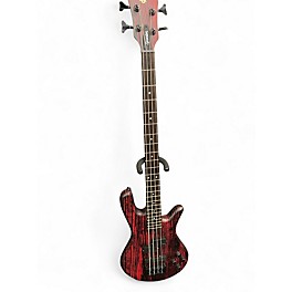 Used Spector PULSE  CINDER RED Electric Bass Guitar