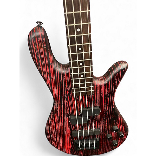 Used Spector PULSE  CINDER RED Electric Bass Guitar