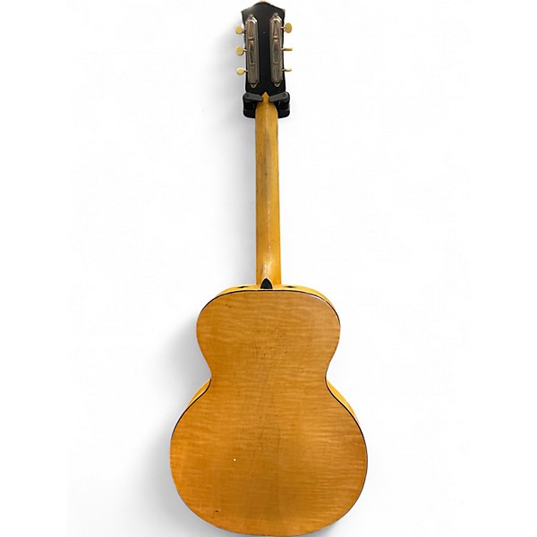 Vintage 1940s Recording King by Regal Natural Acoustic Electric Guitar