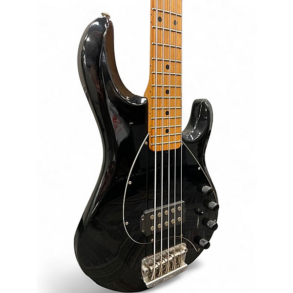 Used Ernie Ball Music Man Stingray 5 H Black Electric Bass Guitar