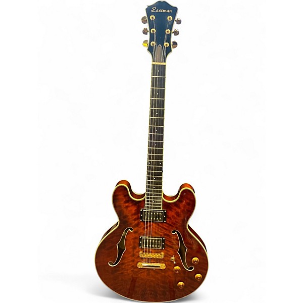 Used Eastman T186MX Antique Classic Hollow Body Electric Guitar