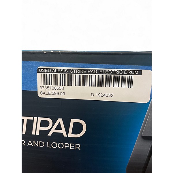 Used Alesis STRIKE PAD Electric Drum Set