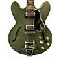 Used 2019 Gibson CHRIS CORNELL ES-335 TRIBUTE OLIVE DRAB Hollow Body Electric Guitar