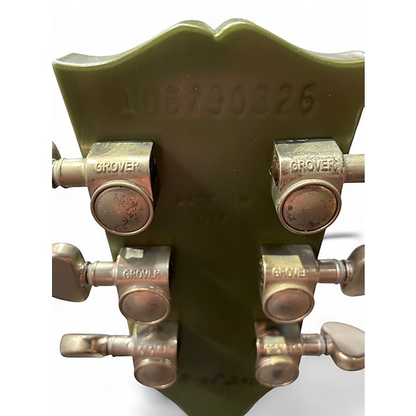 Used 2019 Gibson CHRIS CORNELL ES-335 TRIBUTE OLIVE DRAB Hollow Body Electric Guitar