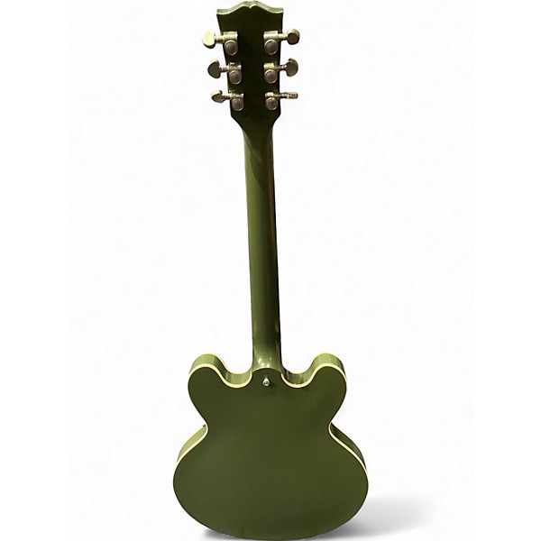 Used 2019 Gibson CHRIS CORNELL ES-335 TRIBUTE OLIVE DRAB Hollow Body Electric Guitar