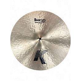 Used Zildjian 16in K Medium Dark Thin Crash Cymbal