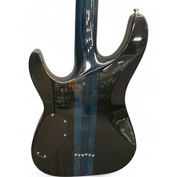 Used Schecter Guitar Research C1 Classic TRANS BLACK QUILT Solid Body Electric Guitar