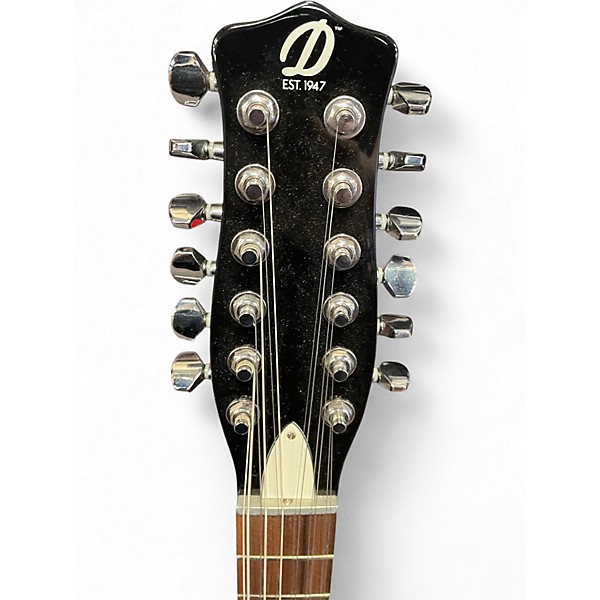 Used Danelectro 59X12 Tobacco Sunburst Solid Body Electric Guitar