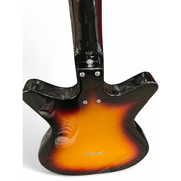 Used Danelectro 59X12 Tobacco Sunburst Solid Body Electric Guitar