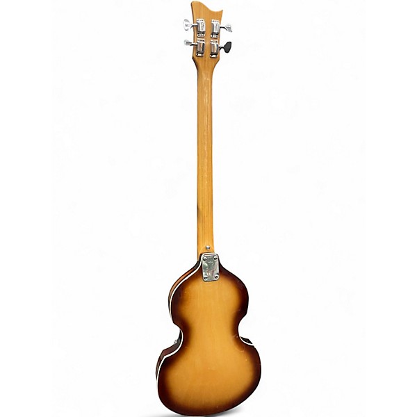 Used Mansfield VIOLIN BASS 2 Tone Sunburst Electric Bass Guitar