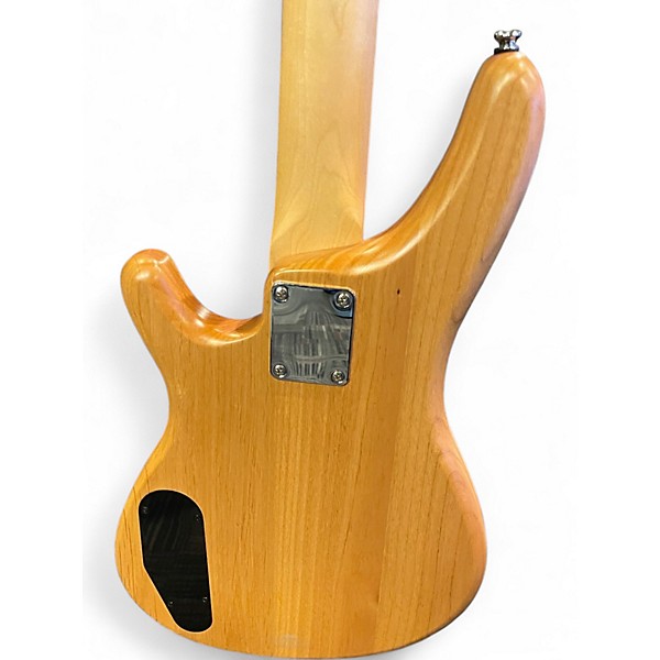 Used Yamaha Motion B Natural Electric Bass Guitar Natural