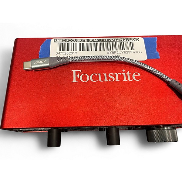 Used Focusrite Scarlett 2i2 Gen 3 Audio Interface | Guitar