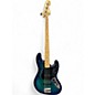 Used Fender Player Plus Jazz Bass Plus Top Blue Burst Electric Bass Guitar thumbnail