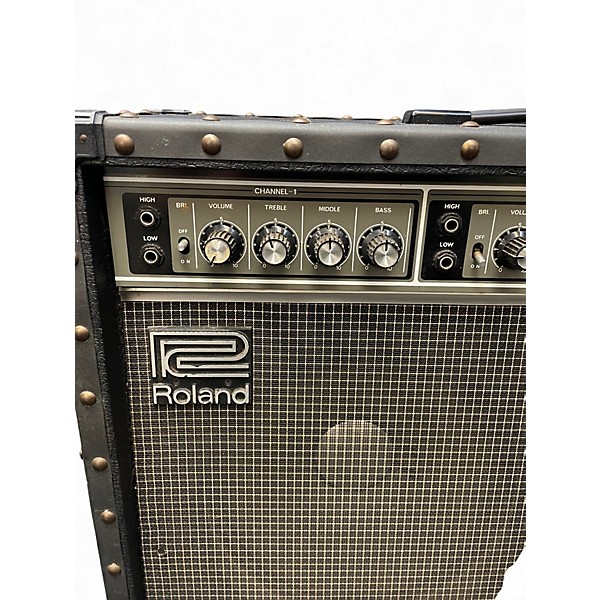 Vintage 1987 Roland JC120 Jazz Chorus 2x12 Guitar Combo Amp