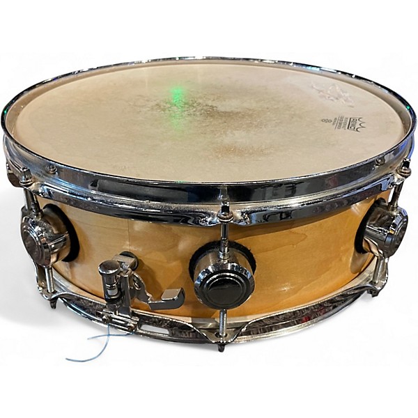 Used Joe Montineri 5X14 7PLY MAPLE SANRE Natural Drum