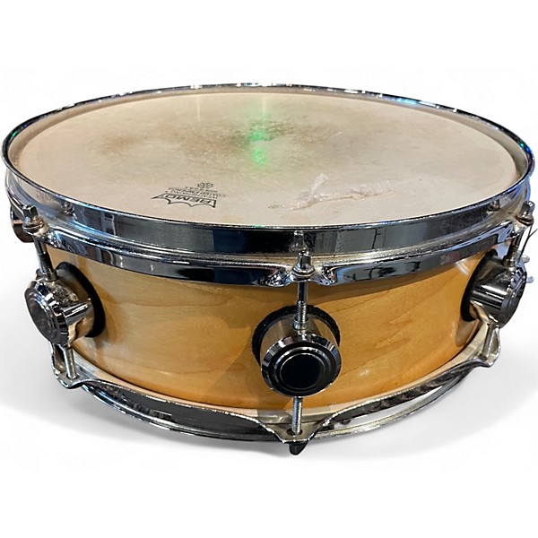 Used Joe Montineri 5X14 7PLY MAPLE SANRE Natural Drum