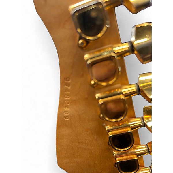 Vintage 1997 Godin SD24 Black and White Solid Body Electric Guitar