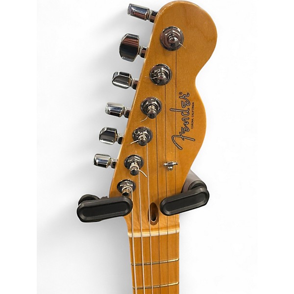 Used 2018 Fender Parralel Universe Whiteguard Stratocaster Vintage Blonde Solid Body Electric Guitar