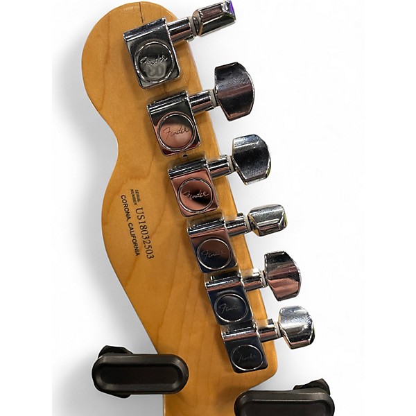 Used 2018 Fender Parralel Universe Whiteguard Stratocaster Vintage Blonde Solid Body Electric Guitar