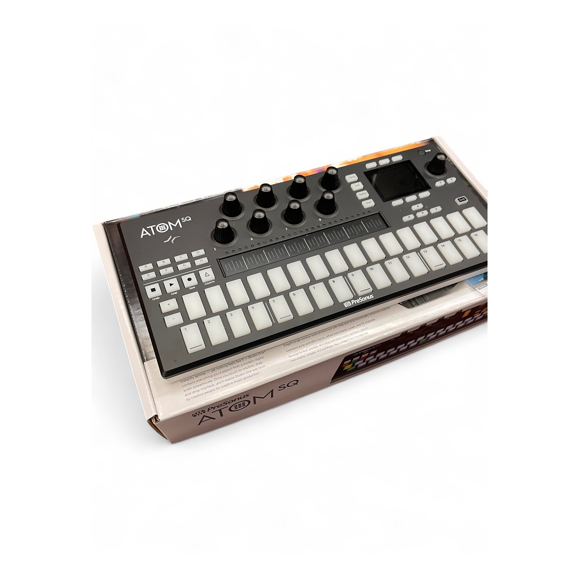 PreSonus ATOM SQ MIDIコントローラー 中古　訳あり✔ PreSonus Atom SQ MIDI Keyboard Controller 2020 | Reverb