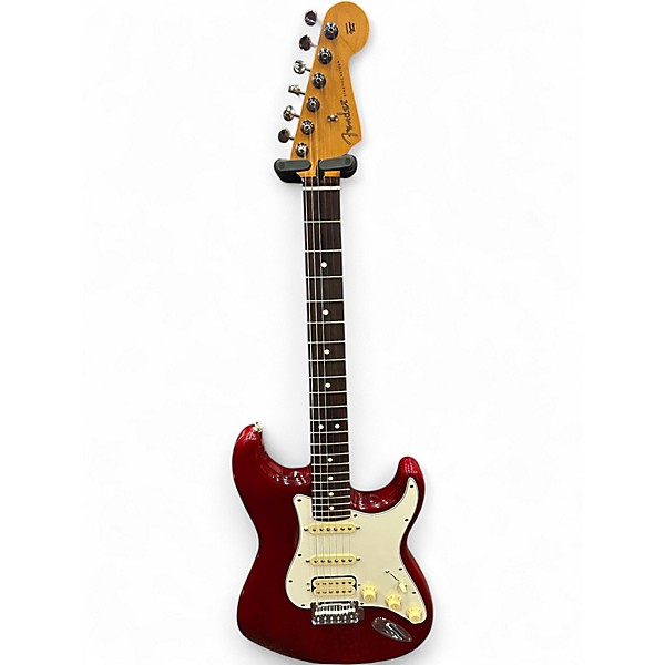 Used Fender Player II Stratocaster Chambered HSS Trans Cherry Burst Solid Body Electric Guitar