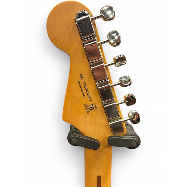 Used Fender Player II Stratocaster Chambered HSS Trans Cherry Burst Solid Body Electric Guitar