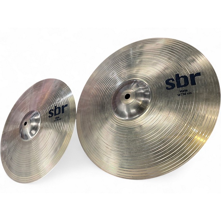 Used SABIAN 14in SBR Hi Hat Pair Cymbal 33 | Guitar Center