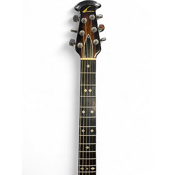 Used Ovation 2771AX-5 Balladeer Antique Natural Acoustic Electric Guitar