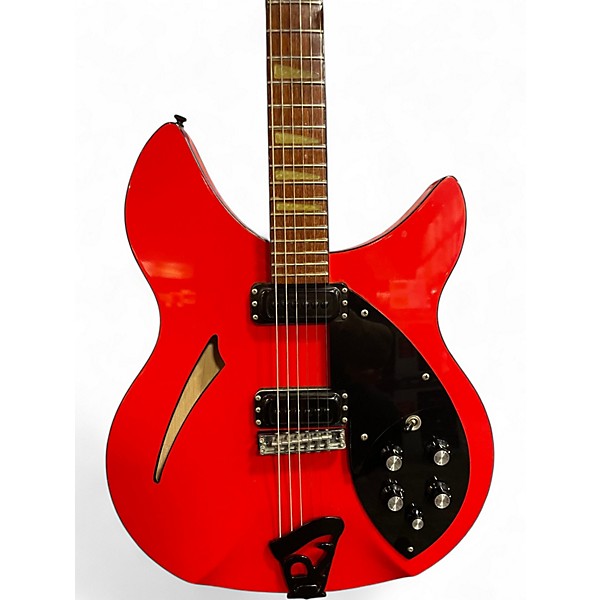 Vintage 1988 Rickenbacker 360WB Red Hollow Body Electric Guitar