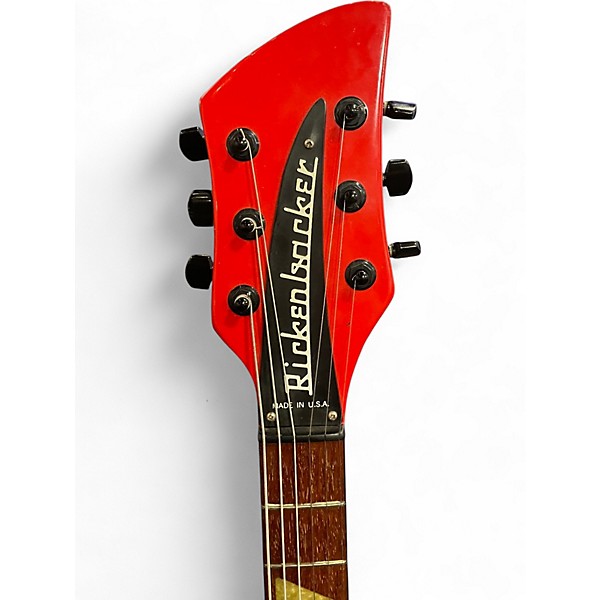 Vintage 1988 Rickenbacker 360WB Red Hollow Body Electric Guitar